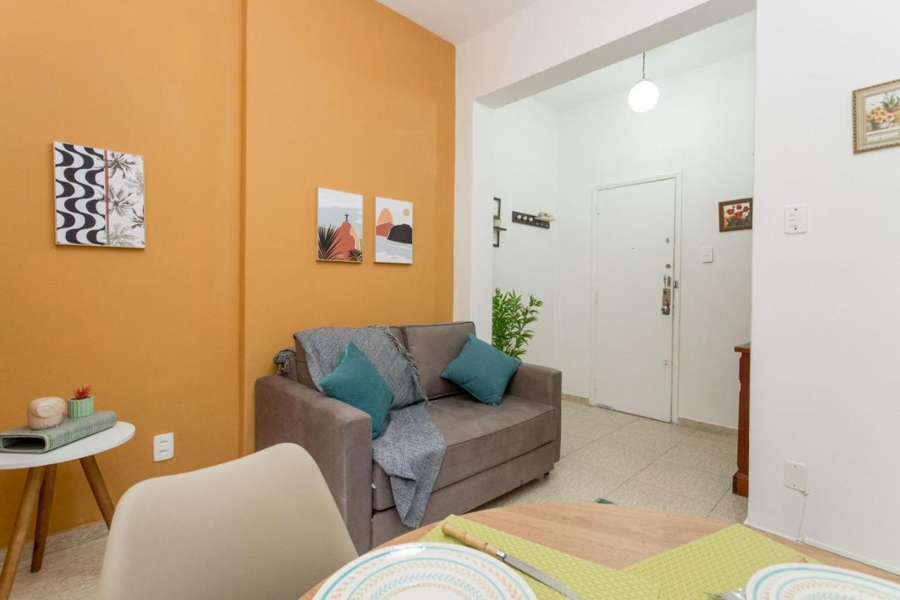 Conforto E Relax, Caminhando A De Copacabana, E Sala, Completo, Com Wi Fi, Cozinha, Ar Condicionado Apartment