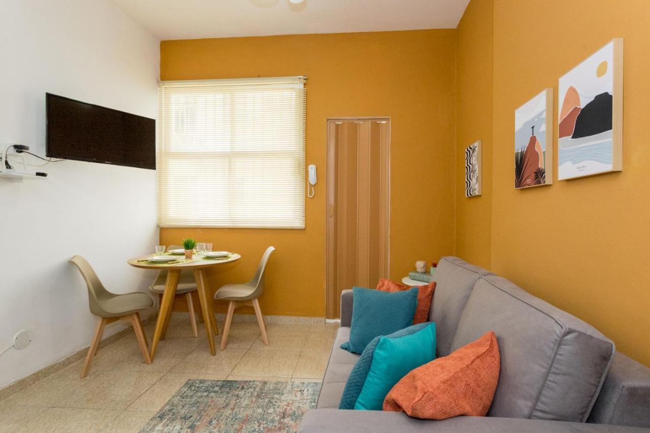 Conforto E Relax, Caminhando A De Copacabana, E Sala, Completo, Com Wi Fi, Cozinha, Ar Condicionado Apartamento